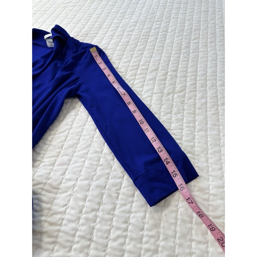 Diane von Furstenberg New Julian Two Mini Cobalt Blue Wrap Dress Size 6 Iconic - Picture 9 of 16